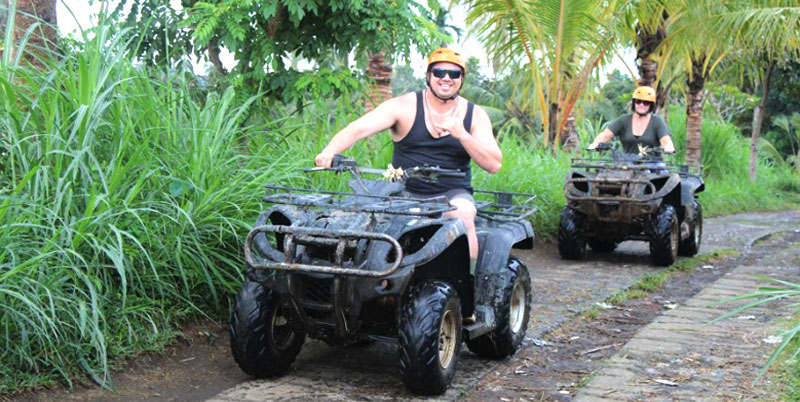 Bali ATV Ride and Tanah Lot Tour